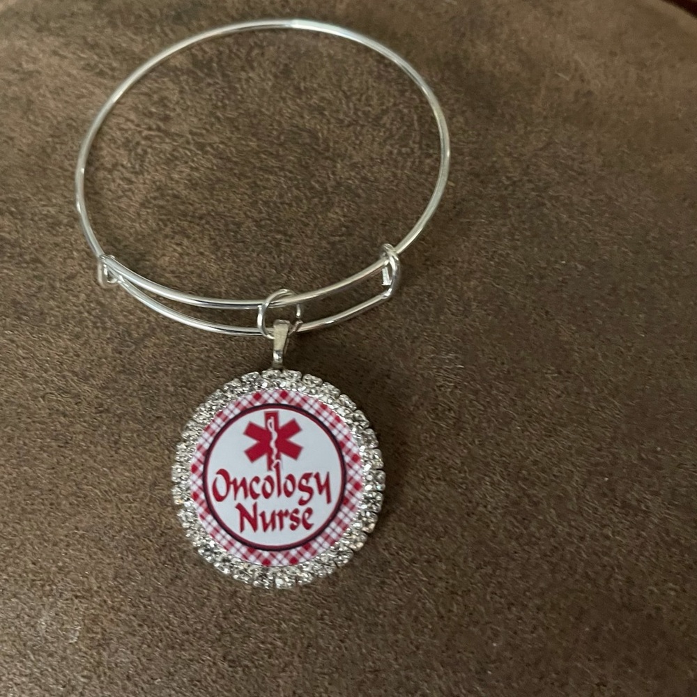 Oncology nurse bracelet